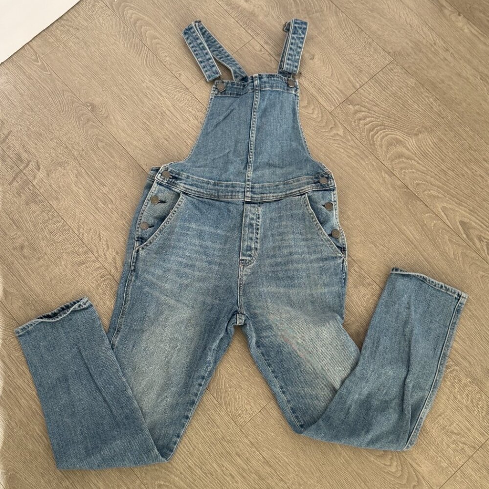 GAP 1969 Denim Overalls Size Small Light Wash